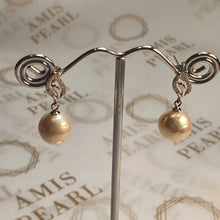 Load image into Gallery viewer, Large Baroque Pearl Earrings, Sterling Silver
