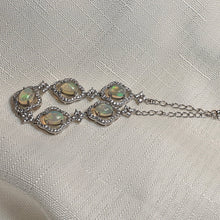 Load image into Gallery viewer, Natural Opal Bracelet, Sterling Silver
