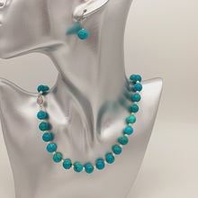 Load image into Gallery viewer, Large Turquoise &amp; Pearl Strand Set, Sterling Silver
