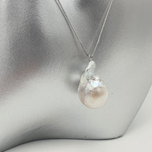 Load image into Gallery viewer, XLarge Baroque Pearl Necklace, Sterling Silver
