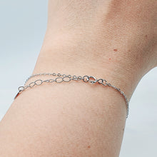 Load image into Gallery viewer, Small Clover Bracelet, silver jewellery, Bracelet Clasp
