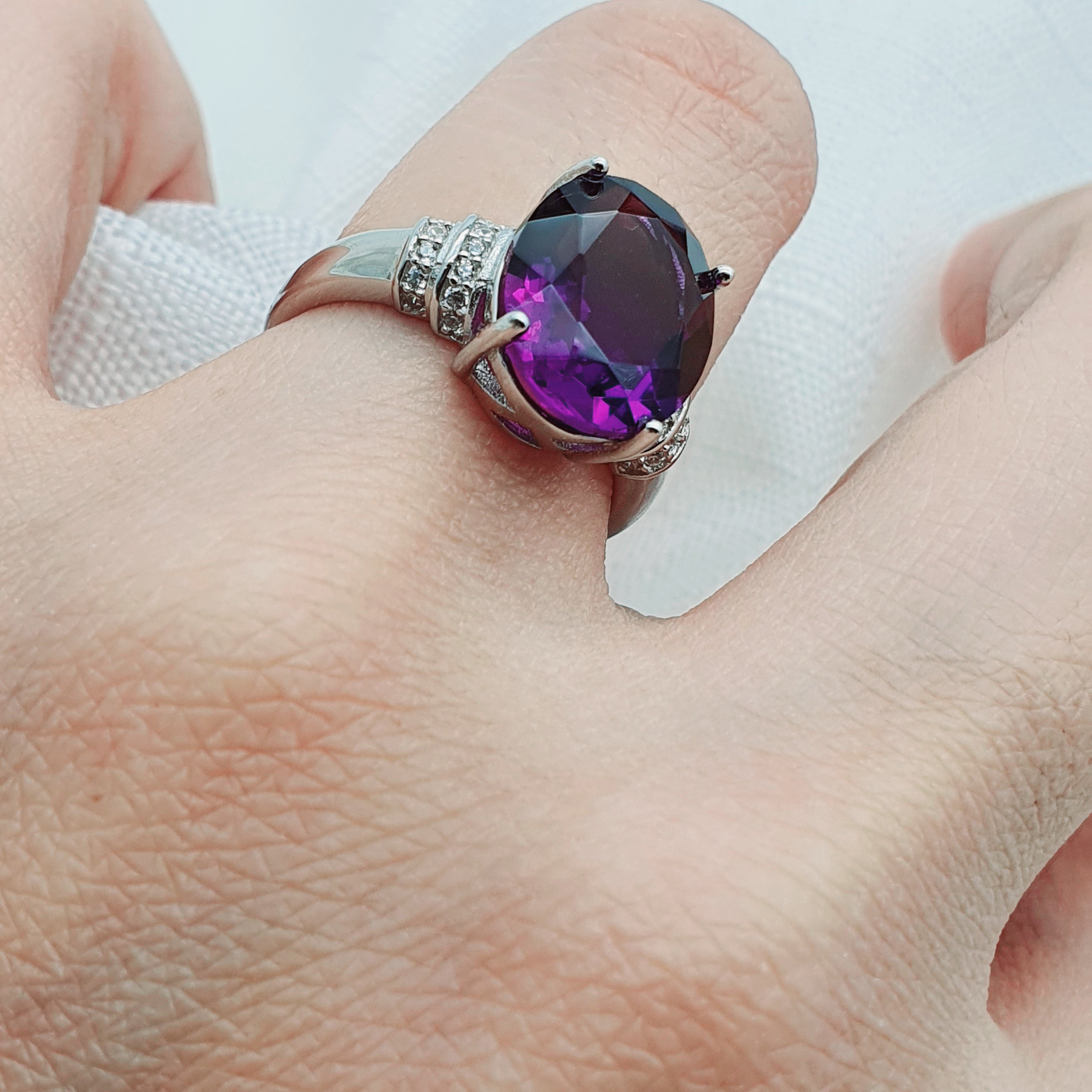 Amethyst stone deals ring price