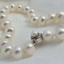 Load image into Gallery viewer, Freshwater Pearl Bracelet, Sterling Silver
