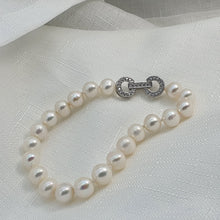 Load image into Gallery viewer, Freshwater Cultured Pearl Bracelet, Sterling Silver
