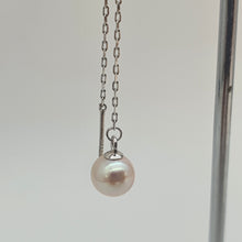 Load image into Gallery viewer, Clover Mother of Pearl &amp; Freshwater Pearl Earrings, Sterling Silver
