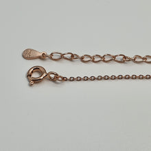 Load image into Gallery viewer, Rose Gold Little Girl Necklace, Sterling Silver
