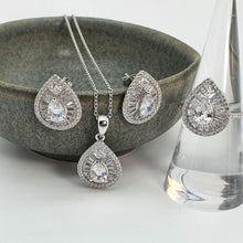 Load image into Gallery viewer, Bridal Jewellery Set, Sterling silver
