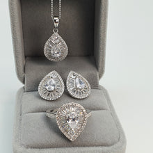 Load image into Gallery viewer, Bridal Jewellery Set, Sterling silver
