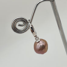 Load image into Gallery viewer, Edison Pearl Earrings, Sterling Silver
