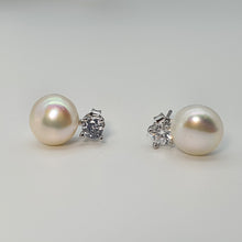 Load image into Gallery viewer, Freshwater Cultured Pearl Queen Set, Sterling silver

