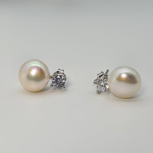Freshwater Cultured Pearl Queen Set, Sterling silver