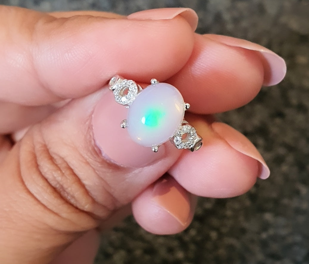 Large opal deals ring
